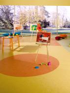 Linoleum Linoleum im Kindergarten